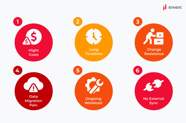 Disadvantages of ERP 2.0