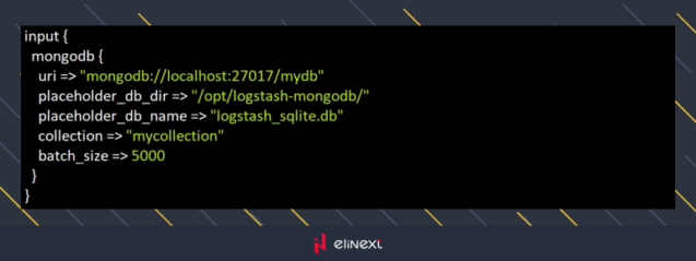 There are also plugins for NoSQL databases, such as MongoDB. Here is an example of how that can be configured