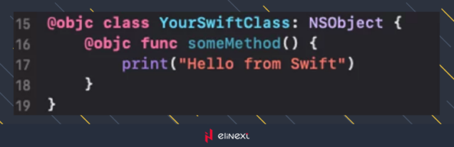 Exposing Swift to Objective-C