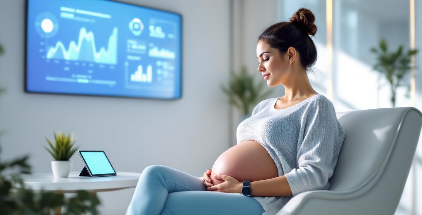 Digital pregnancy support interface