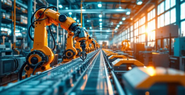 Manufacturing automation robots