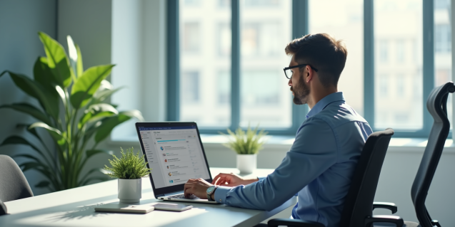 CRM software dashboard