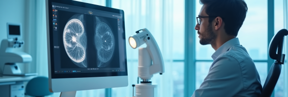 Determining the degree of diabetic retinopathy using neural networks