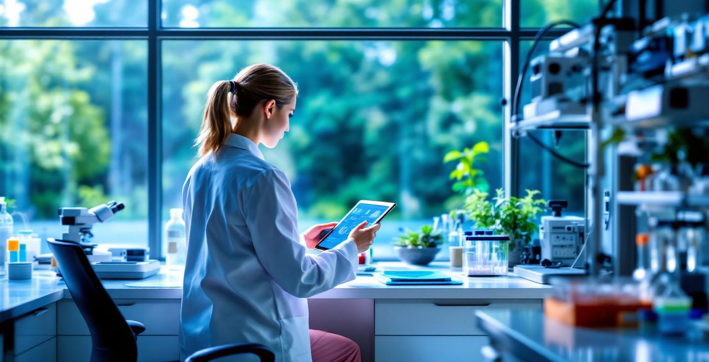 Healthtech software interface