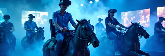 Elinext's Series of VR Interactive 5D Games on Unity 3D
