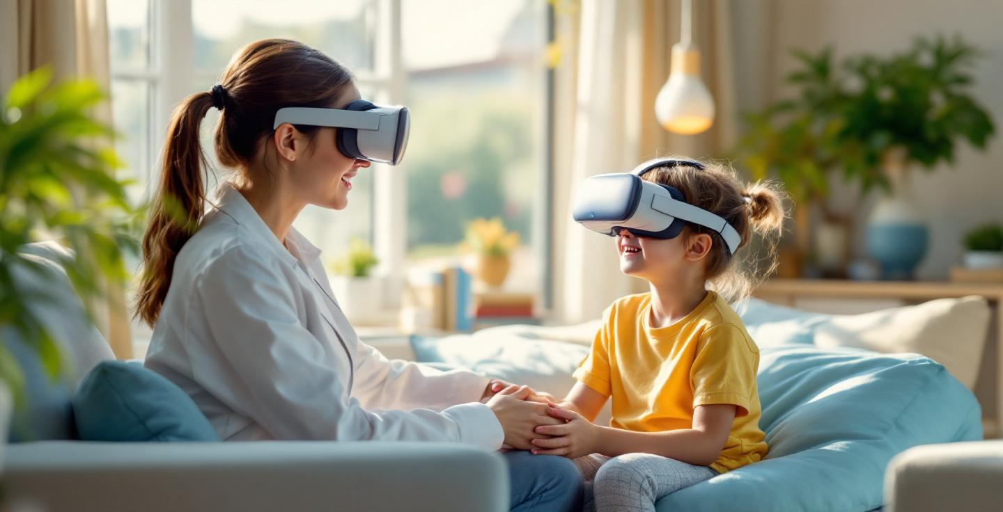 VR therapy session