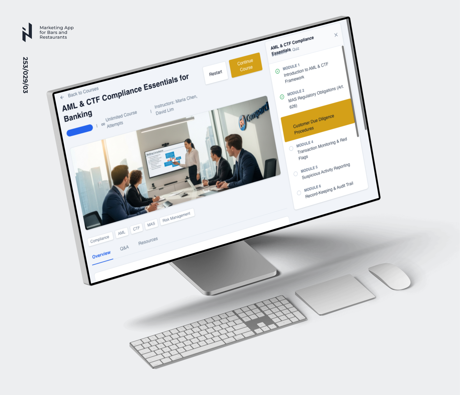 Customization of LMS for Banking