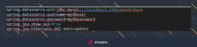 Configure the application.properties (or application.yml) file to connect to your database