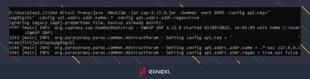 Launch ZAP running Zap as a daemon