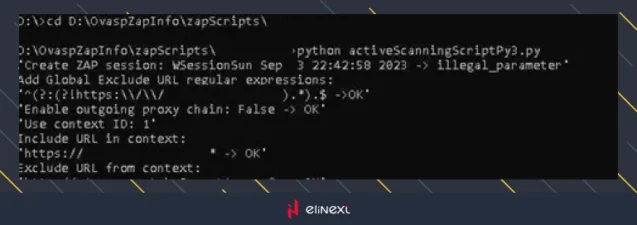 Run the Python script