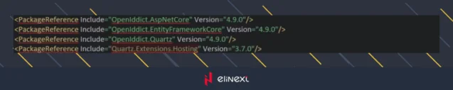 Adding and setting up Openiddict