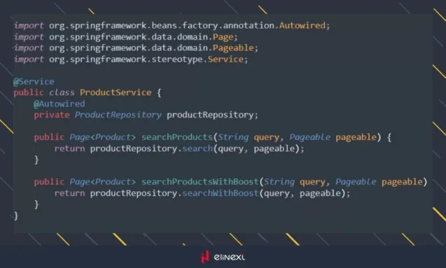 REST Controller for Search Endpoints
