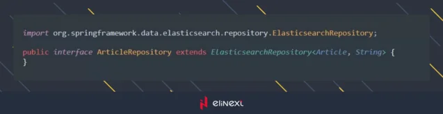 Implement Elasticsearch Repository