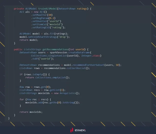 Implement the Recommendation Service 1