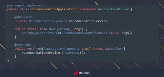 Application Runner for Training the Model