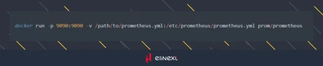 Run Prometheus server using Docker