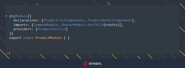 Implement Angular Modules for Each Micro Frontend