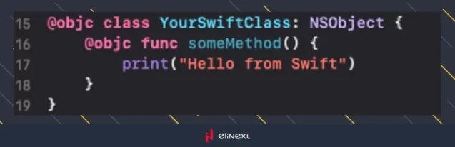 Exposing Swift to Objective-C