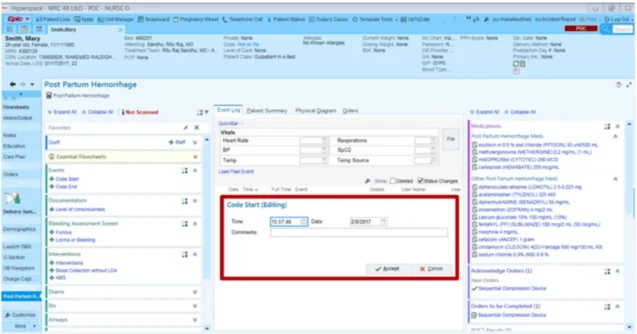 EHR example EHR example