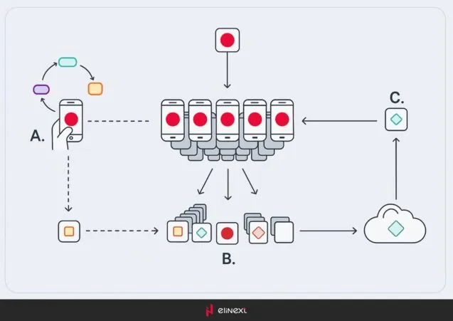 Centralized federated learning