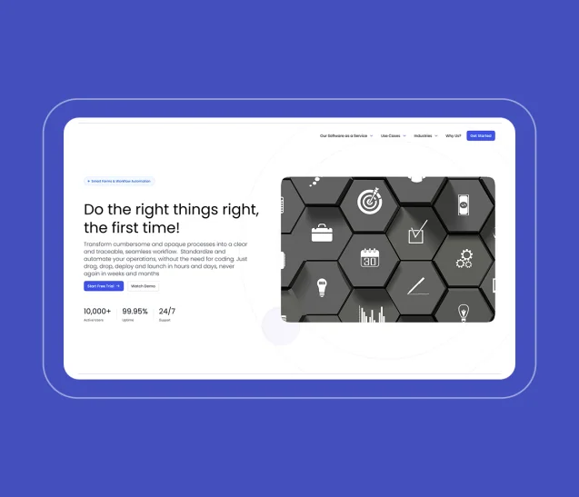marketing website